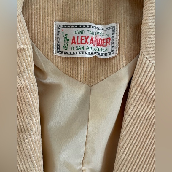 Yellow corduroy blazer - Picture 4 of 4